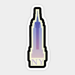 New York Empire state Sticker